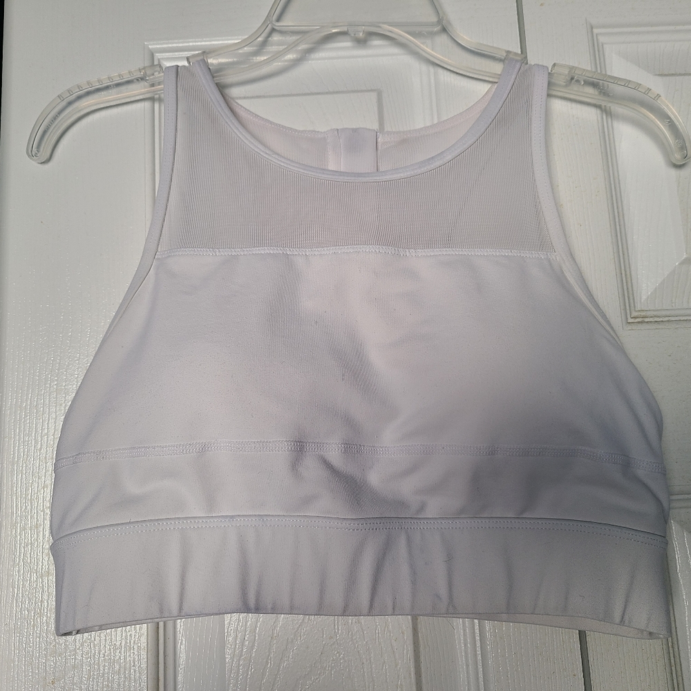 Zyia All Star Bra Size Large White GUC